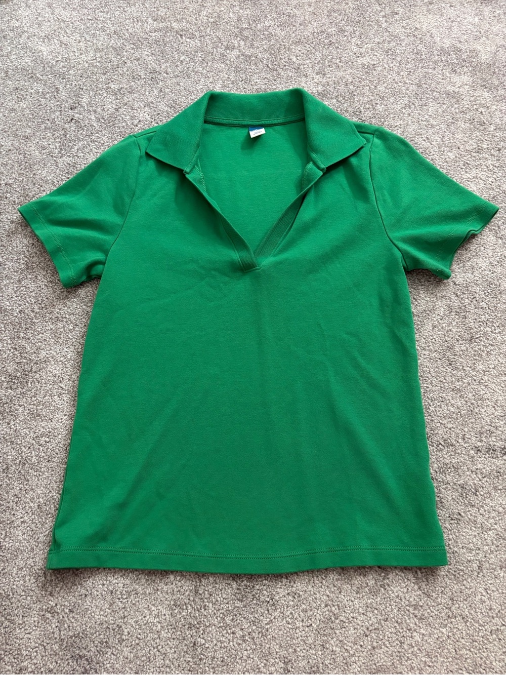 Old Navy Green Short Sleeve Polo Top